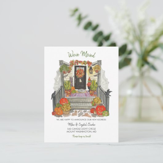 Halloween Home Nieuw adres (Staand voorkant)