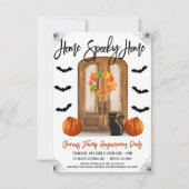 Halloween Home Spooky Home Uitnodiging (Voorkant)