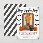 Halloween Home Spooky Home Uitnodiging (Voorkant / Achterkant)