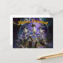Halloween HomeDown Throwdown, dansende skeletten