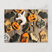 Halloween Homemade Gingerbrood Cookies Briefkaart (Voorkant)