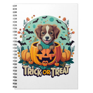 Halloween Hond 1 Notitieboek