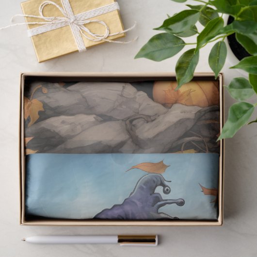 Halloween Hond 2 Decoupage papier (Geschenk)