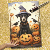 Halloween Hond 3 Decoupage papier