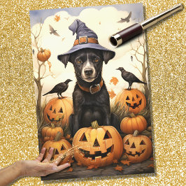 Halloween Hond 3 Decoupage papier