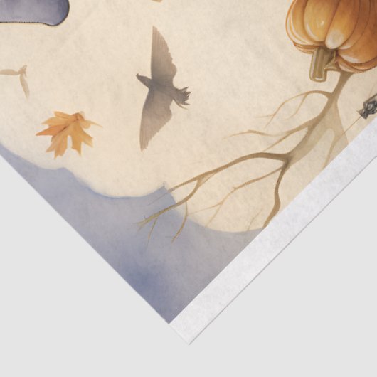 Halloween Hond 3 Decoupage papier (Detail)