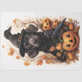 Halloween Hond 4 Decoupage papier (Voorkant)