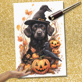 Halloween Hond 4 Decoupage papier