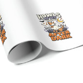 Halloween Hond Boo Crew (5) Cadeaupapier (Rol Hoek)
