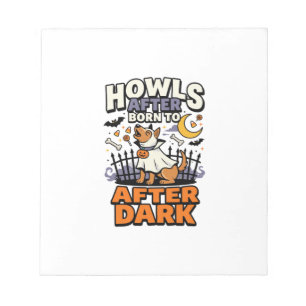 Halloween Hond Boo Crew (5) Notitieblok