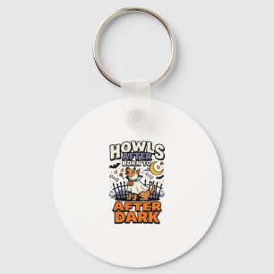 Halloween Hond Boo Crew (5) Sleutelhanger