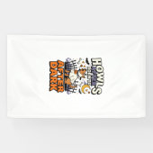 Halloween Hond Boo Crew (5) Spandoek (Horizontaal)