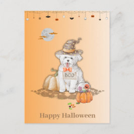Halloween Hond Dragen Pet Halloween Snoep Kaart