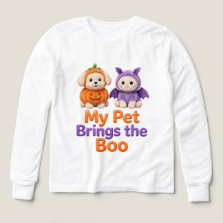 Halloween Hond en Kat Kostuum Shirt