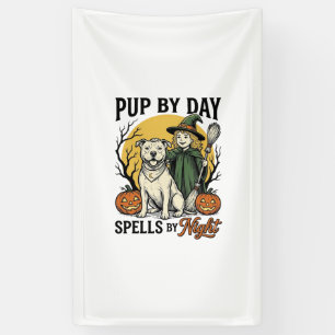 Halloween Hond Heks Shirt Vintage Gravure Huisdier Spandoek