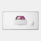 Halloween Hond Herfst Liefhebbers Bureaumat (Keyboard & Muis)