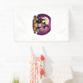 Halloween Hond Herfst Liefhebbers Spandoek (Insitu)