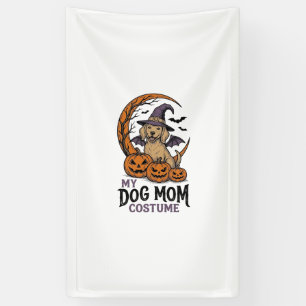Halloween Hond Moeder Shirt Heks Puppy Kostuum Gra Spandoek