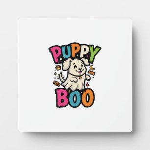 Halloween Hond Puppies Boo Fotoplaat