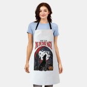 Halloween Hond Shirt Zombie Patrol Ontwerp_1 Schort (Gedragen)