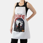 Halloween Hond Shirt Zombie Patrol Ontwerp_1 Schort (Insitu)