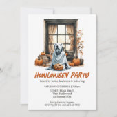 Halloween Hond Thema Party Howloween Fun Kaart (Voorkant)