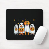 Halloween Honden Griezelige Sfeer Muismat (Met muis)