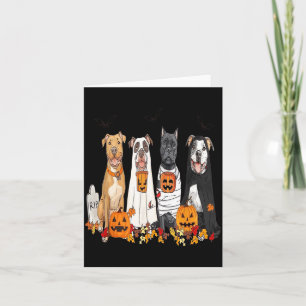 Halloween Honden In Kostuums Grappig Griezelig Ont Kaart