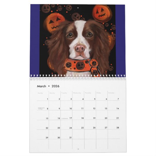 HALLOWEEN HONDEN KALENDER (Mar 2026)