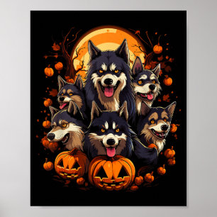 Halloween Honden T-Shirt2 Poster