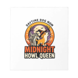 Halloween Hondenhul Koningin Notitieblok