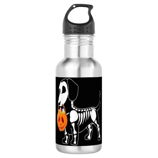 Halloween hondenkostuum waterfles  (Voorkant)