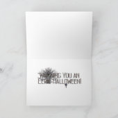 Halloween - HondsMaanlicht - Zwart Labrador Kaart (Binnen)