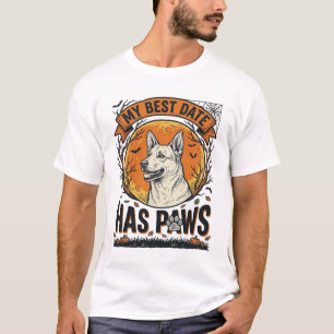 Halloween Hondsshirt Voor Trotse Huisdier Ouders T-shirt