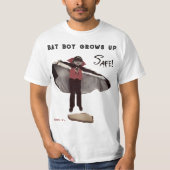 Halloween honkbal t-shirt (Voorkant)