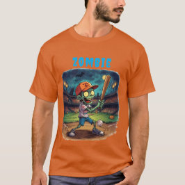 Halloween-honkbal, Zombie, Hersenen boven honken  T-shirt