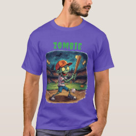Halloween-honkbal, Zombie, Hersenen boven honken  T-shirt