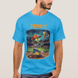 Halloween-honkbal, Zombie, Hersenen boven honken  T-shirt