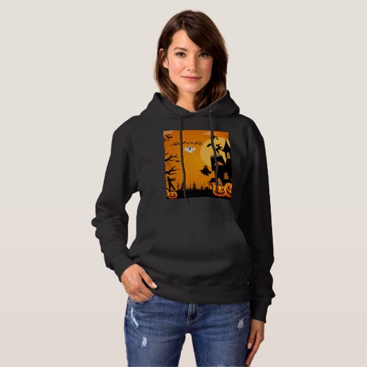 Halloween Hoodie (Voorkant volledig)