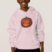 Halloween Hoodie Pumpkin Jack-o-lantern Sweatshirt (Voorkant)