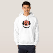 Halloween/hoofdtelefoon/down/ Hoodie (Voorkant volledig)
