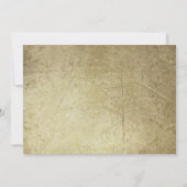 Halloween Hootenanny Wild West Party Uitnodigingen (Achterkant)