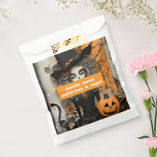 Halloween Horrific Snoep glutenvrij en veganistisc Bedankzakje (Gezegeld)