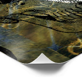 Halloween Horror - 3 Skulls Graffiti Burst Perfect Poster (Hoek)