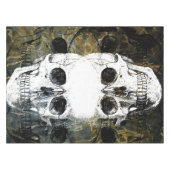 Halloween Horror - 3 Skulls Graffiti Burst Tafelkleed (Voorkant (Horizontaal))