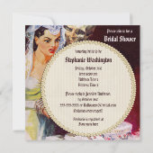 Halloween Horror Bride & Doom Vrijgezellenfeest Kaart (Achterkant)