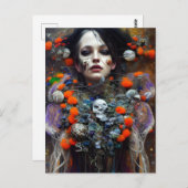 Halloween Horror Briefkaart (Voorkant / Achterkant)