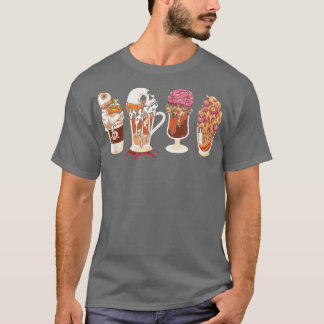 Halloween Horror Coffee Sweatshirt Halloween Graph