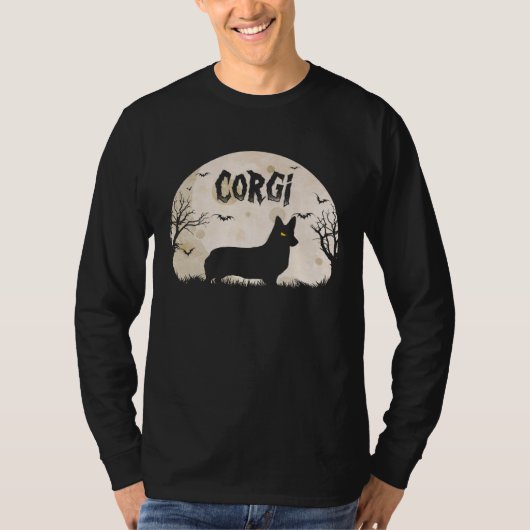 Halloween Horror Corgi T-shirt (Voorkant)