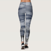 Halloween Horror Creepy Cornfield Leggings (Achterkant)